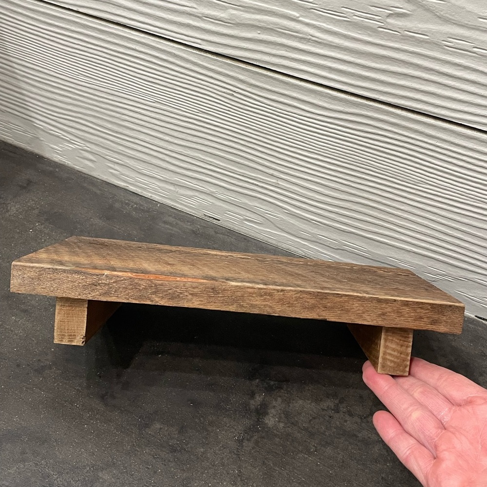 Handmade Rustic Wood Riser - Picture 5 of 6